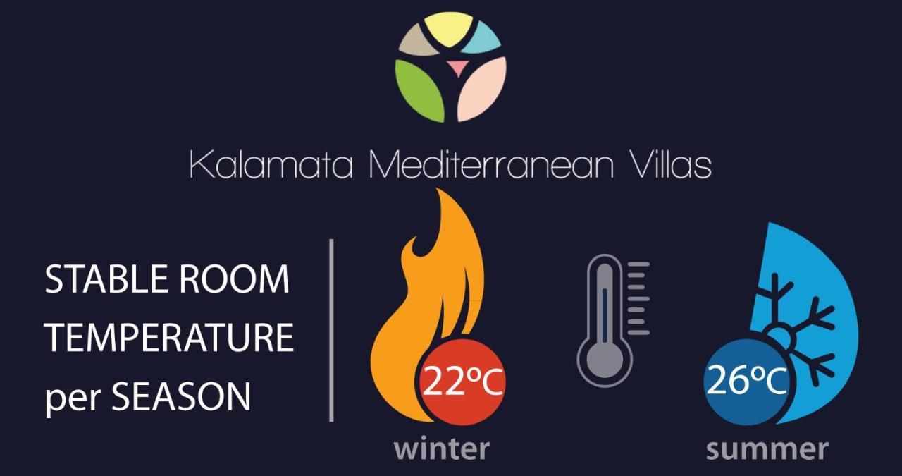Tinas Home - Kalamata Mediterranean Villas מראה חיצוני תמונה